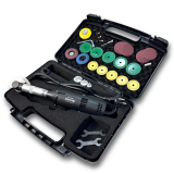 Угловая шлифмашина FIXTOOL Pomogator BLACK EDITION в кейсе (полная комплектация) (FIX120WBL)