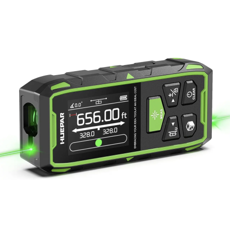  Лазерный дальномер Huepar BLM-100G, двусторонний (BLM-100G)