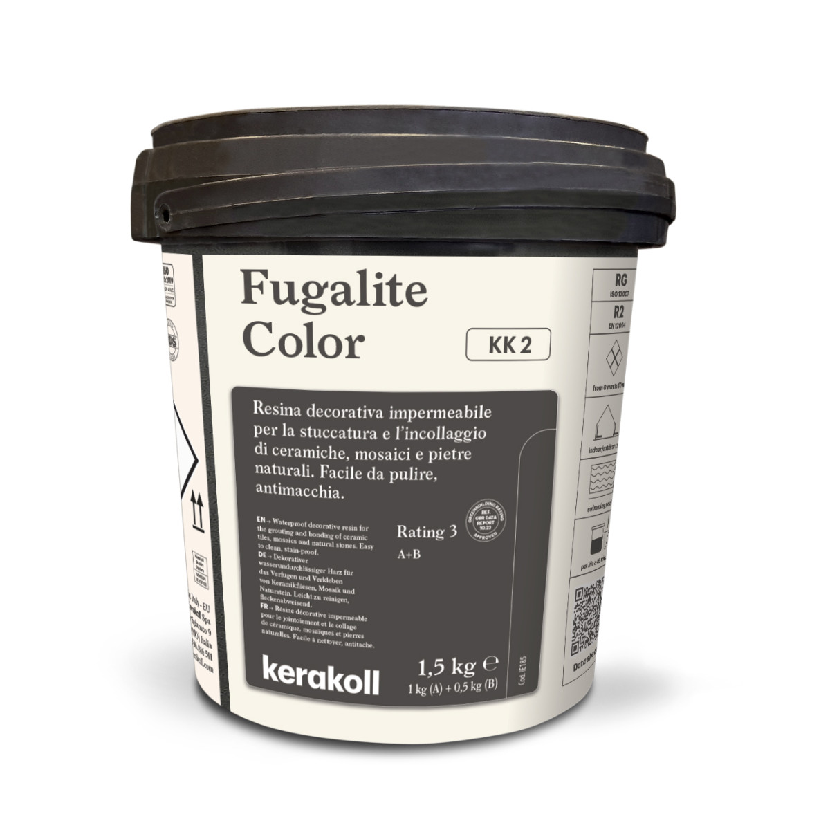 Эпоксидная затирка Kerakoll Fugalite Color 2, 1,5 кг (KK2)