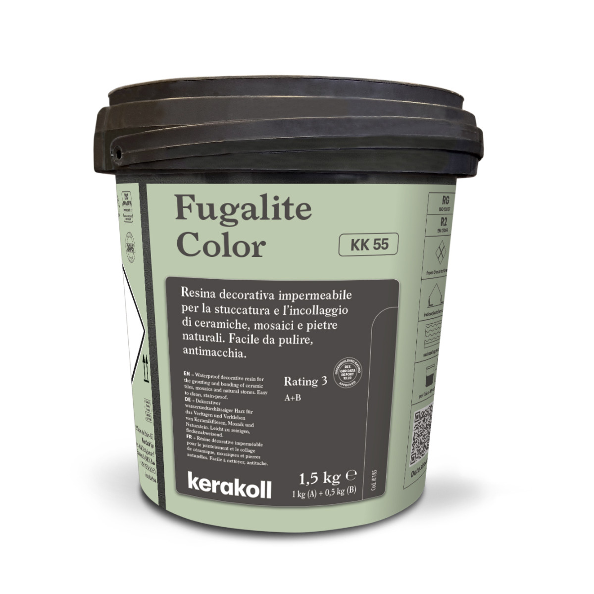 Епоксидна фуга Kerakoll Fugalite Color 55, 1,5 кг (KK55)