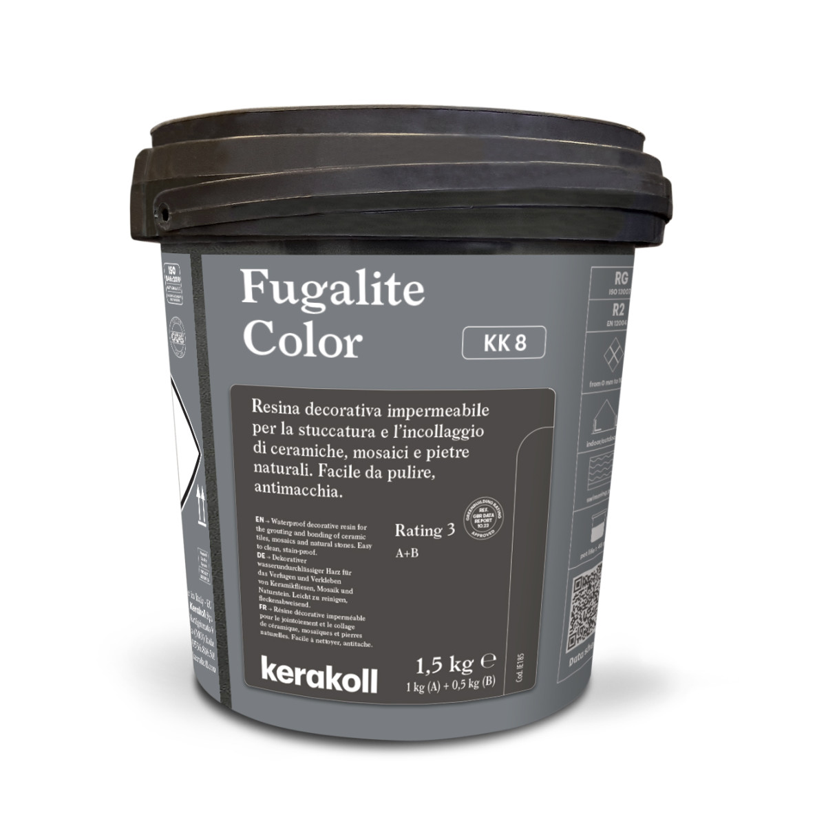 Епоксидна фуга Kerakoll Fugalite Color 8, 1,5 кг (KK8)