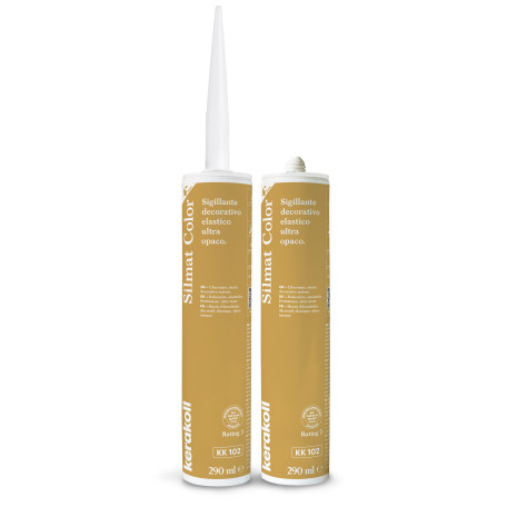 Матовий герметик (силікон) декоративний Kerakoll Silmat Color KK102, 290 мл (KKS102)