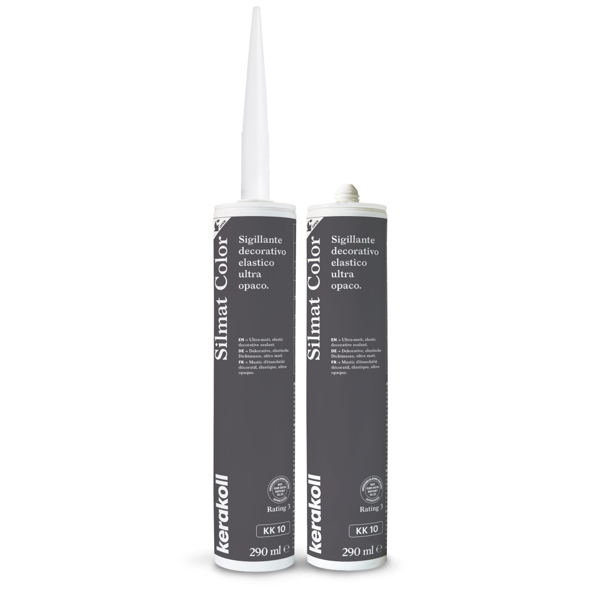 Матовый герметик (силикон) декоративный Kerakoll Silmat Color KK10, 290 мл (KKS10)
