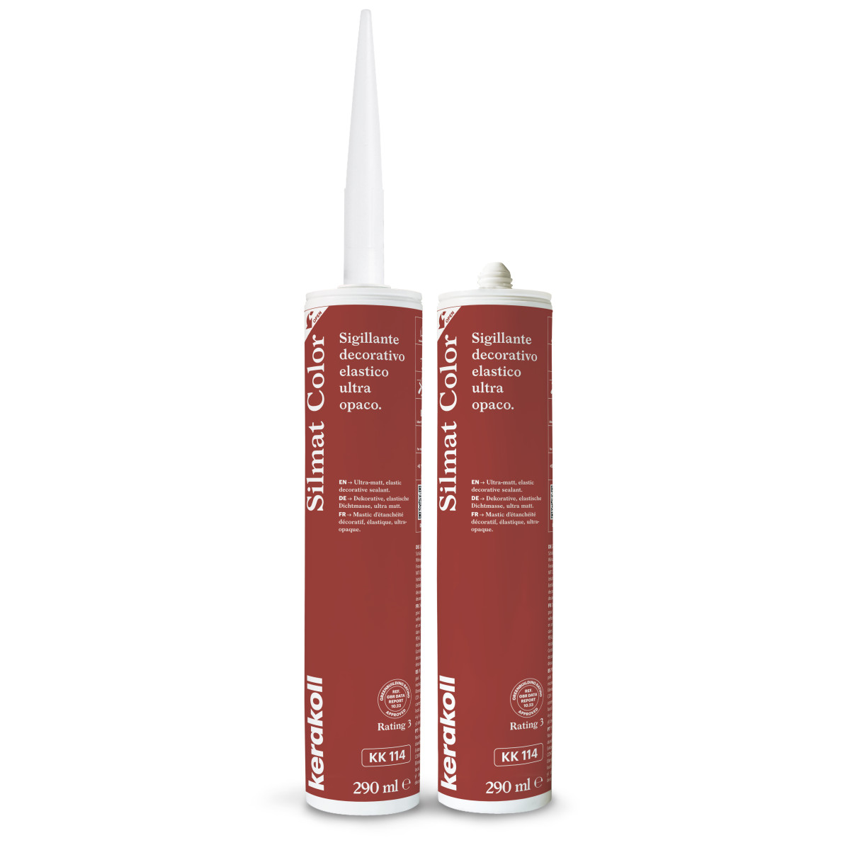 Матовый герметик (силикон) декоративный Kerakoll Silmat Color KK114, 290 мл (KKS114)