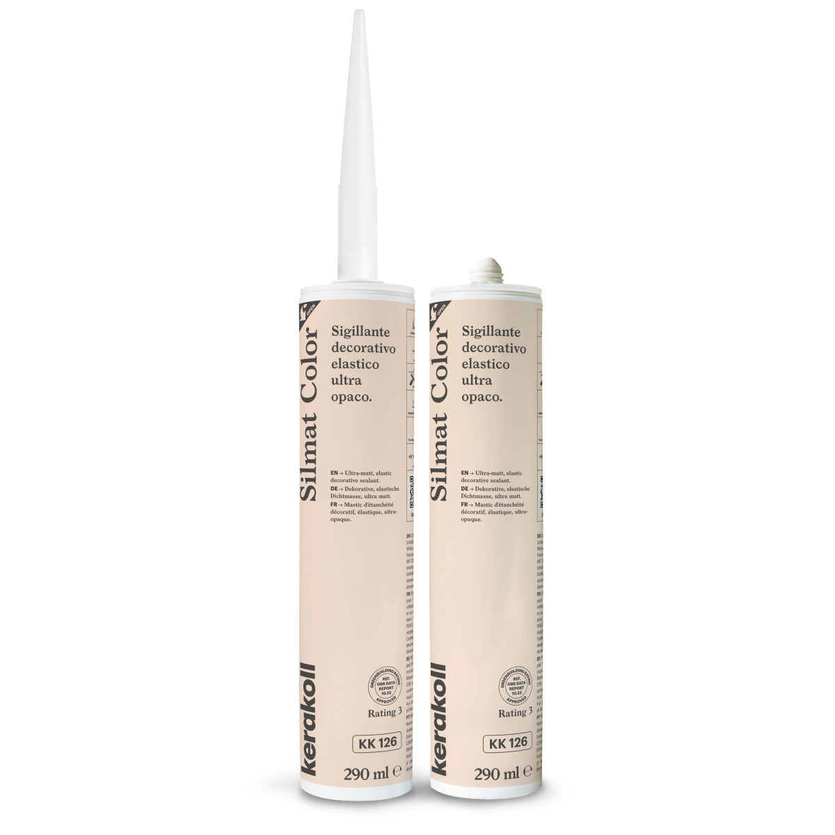 Матовый герметик (силикон) декоративный Kerakoll Silmat Color KK126, 290 мл (KKS126)