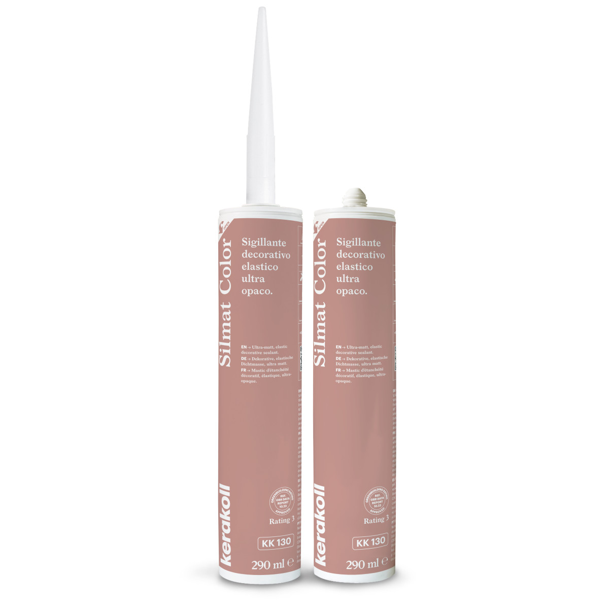 Матовый герметик (силикон) декоративный Kerakoll Silmat Color KK130, 290 мл (KKS130)