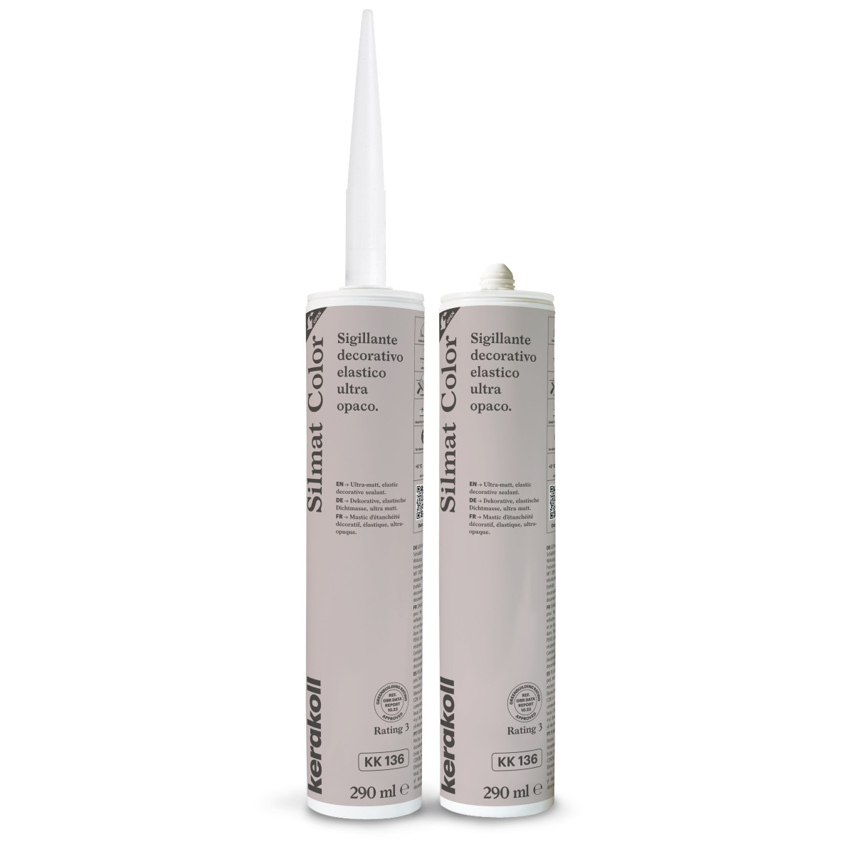 Матовый герметик (силикон) декоративный Kerakoll Silmat Color KK136, 290 мл (KKS136)