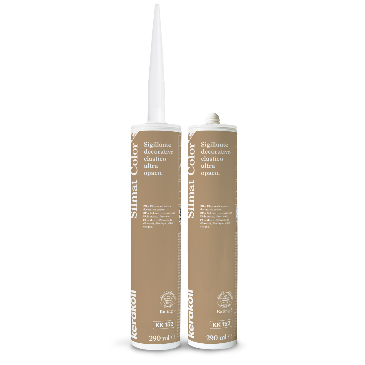 Матовый герметик (силикон) декоративный Kerakoll Silmat Color KK152, 290 мл (KKS152)