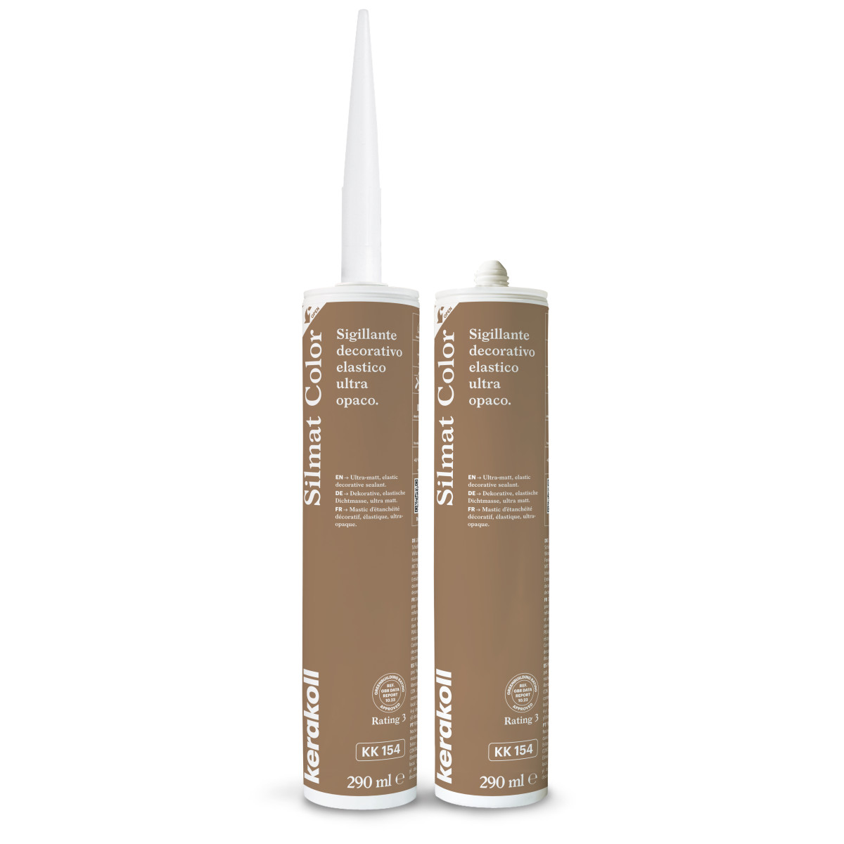 Матовый герметик (силикон) декоративный Kerakoll Silmat Color KK154, 290 мл (KKS154)