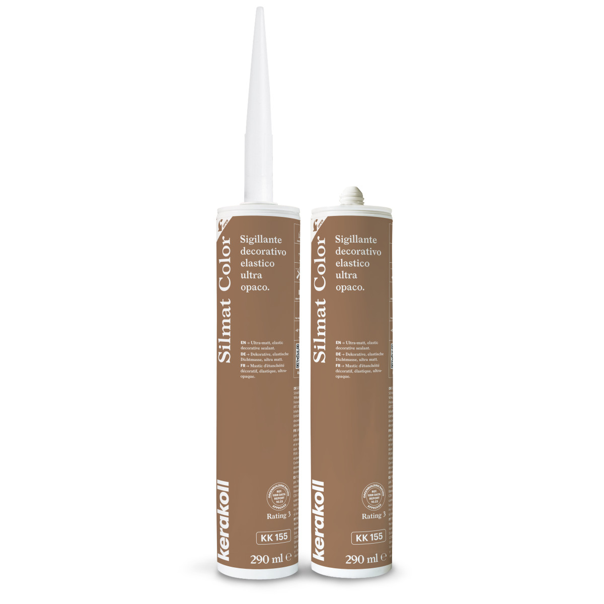Матовый герметик (силикон) декоративный Kerakoll Silmat Color KK155, 290 мл (KKS155)