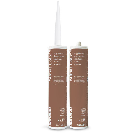 Матовий герметик (силікон) декоративний Kerakoll Silmat Color KK156, 290 мл (KKS156)