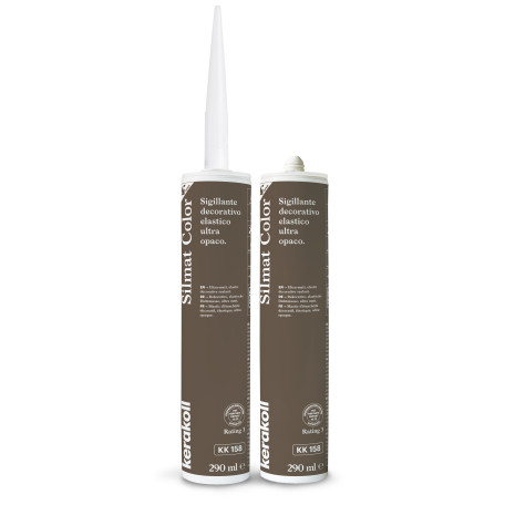 Матовий герметик (силікон) декоративний Kerakoll Silmat Color KK158, 290 мл (KKS158)