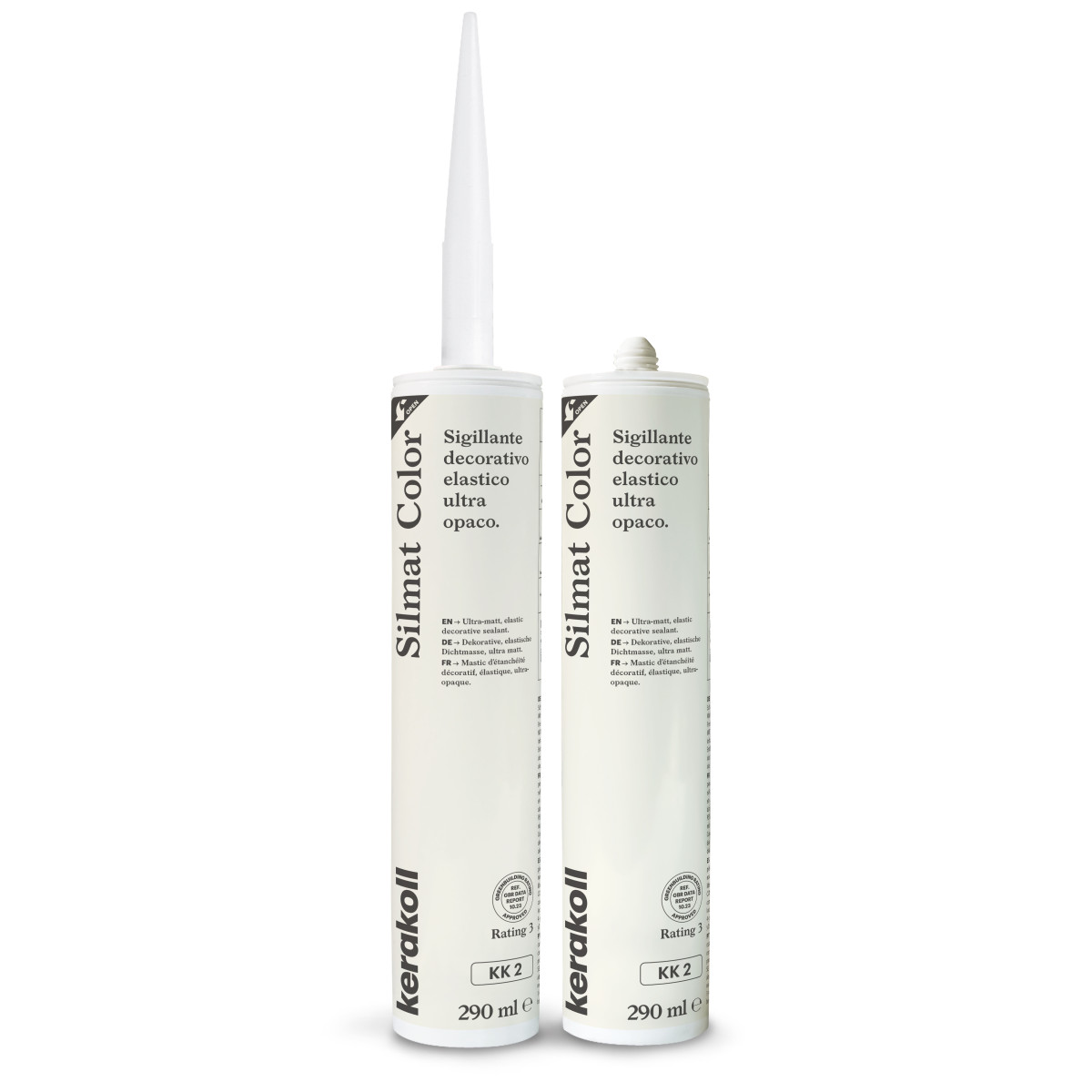  Матовый герметик (силикон) декоративный Kerakoll Silmat Color KK2, 290 мл (KKS2)