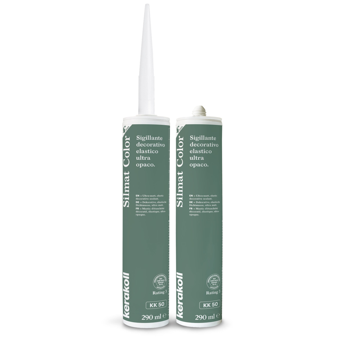 Матовий герметик (силікон) декоративний Kerakoll Silmat Color KK50, 290 мл (KKS50)