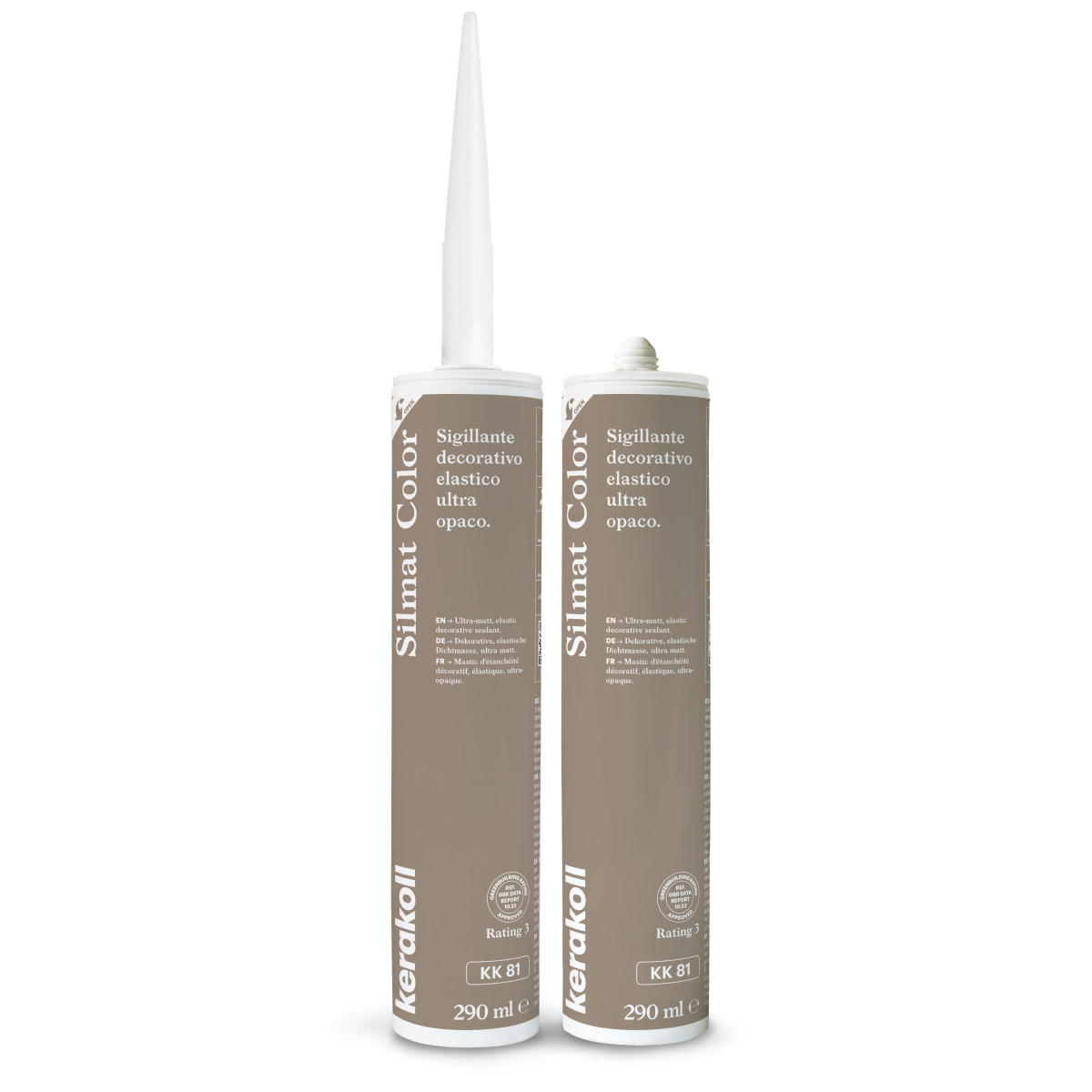 Матовый герметик (силикон) декоративный Kerakoll Silmat Color KK81, 290 мл (KKS81)
