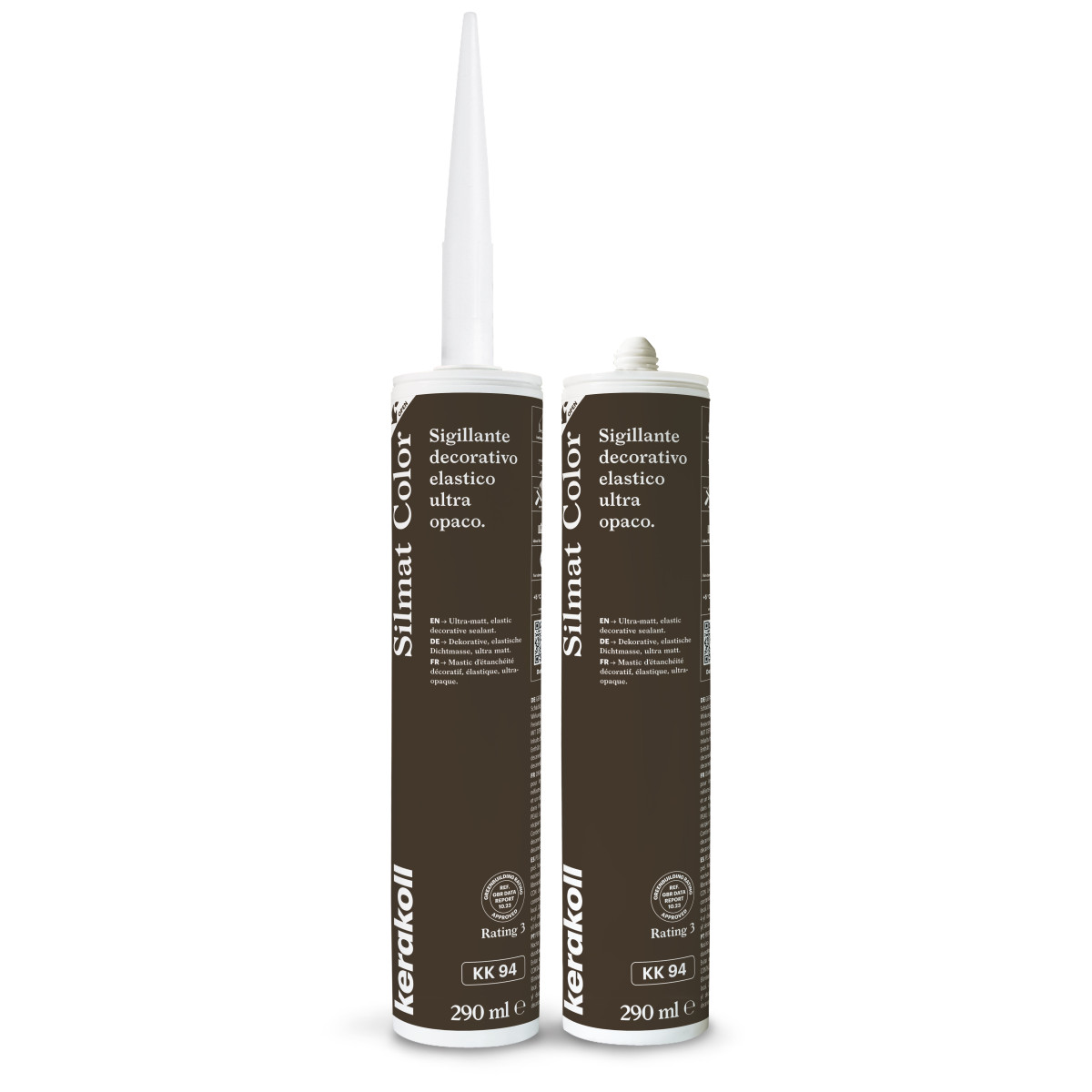 Матовий герметик (силікон) декоративний Kerakoll Silmat Color KK94, 290 мл (KKS94)