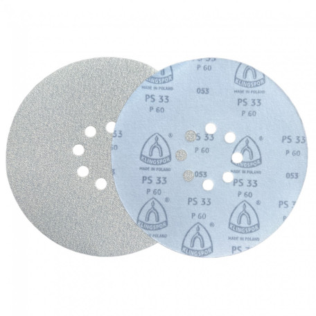 Шлифовальный круг Klingspor PS33CK P60, 225 мм, 8 отв (33225608)