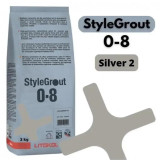 Цементна фуга StyleGrout 0-8 (Silver 2) 3 кг (SG08SLV20063)