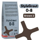 Цементна фуга StyleGrout 0-8 (Brown 2) 3 кг (SG08BRW20063)
