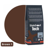 Цементна фуга StyleGrout Tech 0-20 (Brown 1) 3 кг (SGTCHBRW10063)
