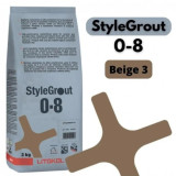Цементна фуга StyleGrout 0-8 (Beige 3) 3 кг (SG08BGE30063)