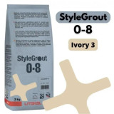 Цементна фуга StyleGrout 0-8 (Ivory 3) 3 кг (SG08IVR30063)