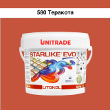 Епоксидна фуга Litokol Starlike EVO 580 теракота 2,5 кг (STEVORMT02.5)