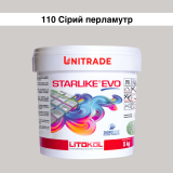 Епоксидна фуга Litokol Starlike EVO 110 сірий перламутр (сіра) 5 кг (STEVOGPR0005)