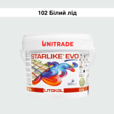 Епоксидна фуга Litokol Starlike EVO 102 білий лід (біла) 2,5 кг (STEVOBGH02.5)