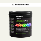 Эпоксидная гелевая затирка Litokol Starlike Pro 02 Sabbia Bianca 5 кг (STPROSBN0005)