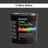 Эпоксидная гелевая затирка Litokol Starlike Pro 12 Nero Antico 2,5 кг (STPRONAN02.5)