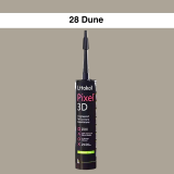 Силиконовый герметик LITOKOL Pixel 3D - 28 Dune, 300 мл (PX3DDUN0121)