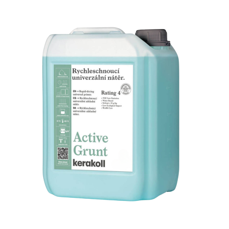  Быстросохнущая универсальная грунтовка Kerakoll Active Grunt, 10 кг (82643)