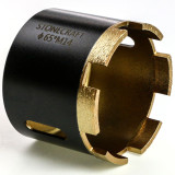 Алмазна коронка StoneCraft 65 мм М14, спечена (ОС-0000065)