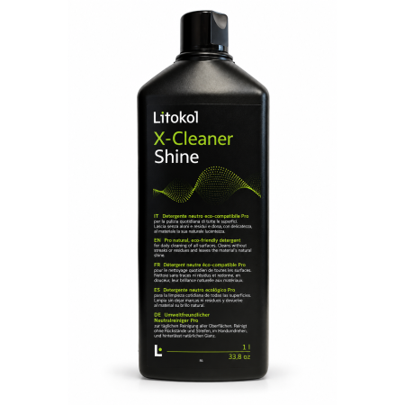 Нейтральний екологічний миючий засіб з антивідблисками, Litokol X-Cleaner Shine, 1 л. (XCLSH0121)