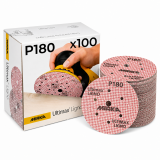 Шлифовальный круг Mirka ULTIMAX LIGNO, 125 мм, Р180, 100 шт/уп (UL6M209918)
