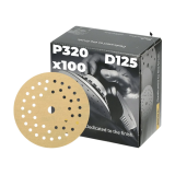 Шлифовальный круг Mirka GOLD 125мм, Р320, 100 шт/уп (236M209932)