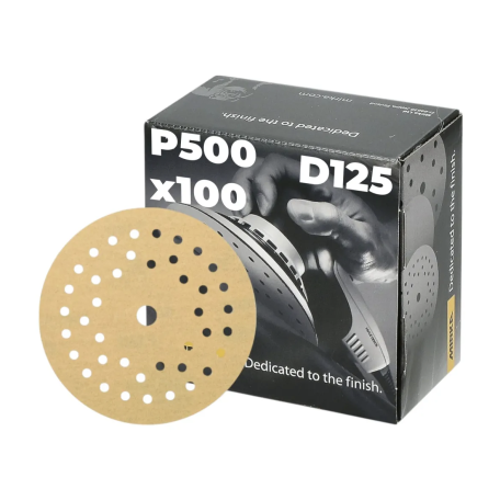 Шлифовальный круг Mirka GOLD 125мм, Р500, 100 шт/уп (236M209951)