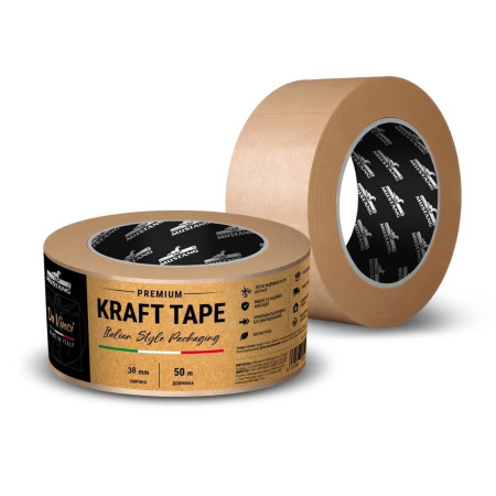 Бумажная крафтовая лента Mustang Da Vinci Kraft Tape 38мм*50м (IT3850DVK)