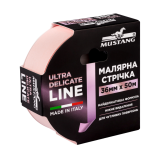 Малярная лента MUSTANG ULTRA DELICATE LINE 36 мм × 50 м, розовая (ITWP3650Р)