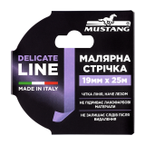 Малярная лента MUSTANG DELICATE LINE 19 мм × 25 м, фиолетовая (ITWP1925L)