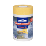 Захисна плівка Mustang MASKING ROLLER із малярною стрічкою 550 мм × 15 м (MR550)