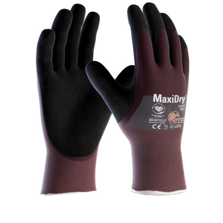Защитные перчатки MaxiDry® маслобензостойкие, комфортные, надежные 10(XL) (56-425-10-v2)