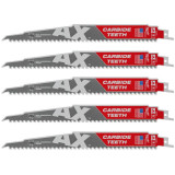Полотно для сабельных пил AX CARBIDE MILWAUKEE, 230х5мм, 5шт (древесина с гвоздями) (48475526)