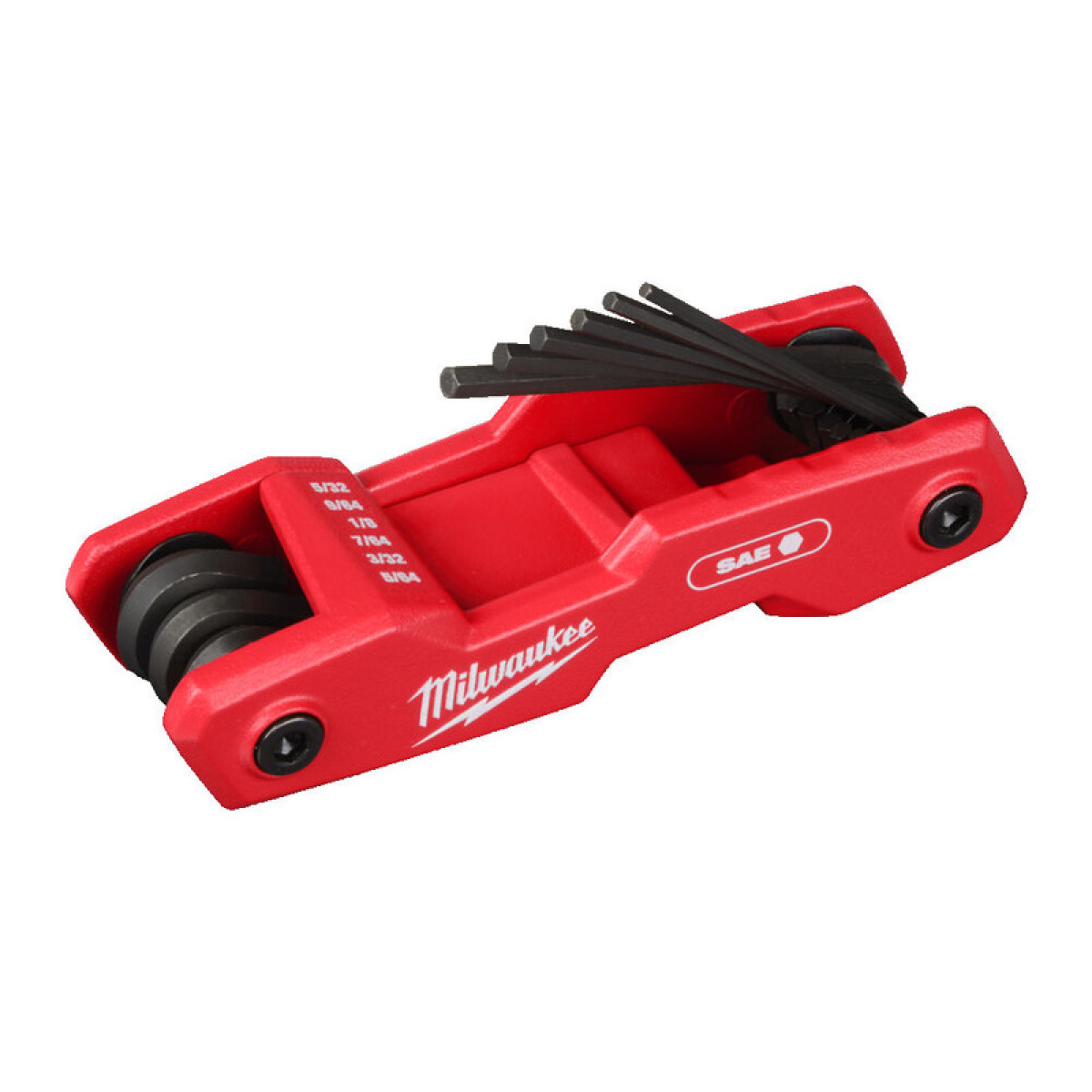 Набір ключів складаних шестигранних дюймових MILWAUKEE HEX, 9 шт. (4932493614)