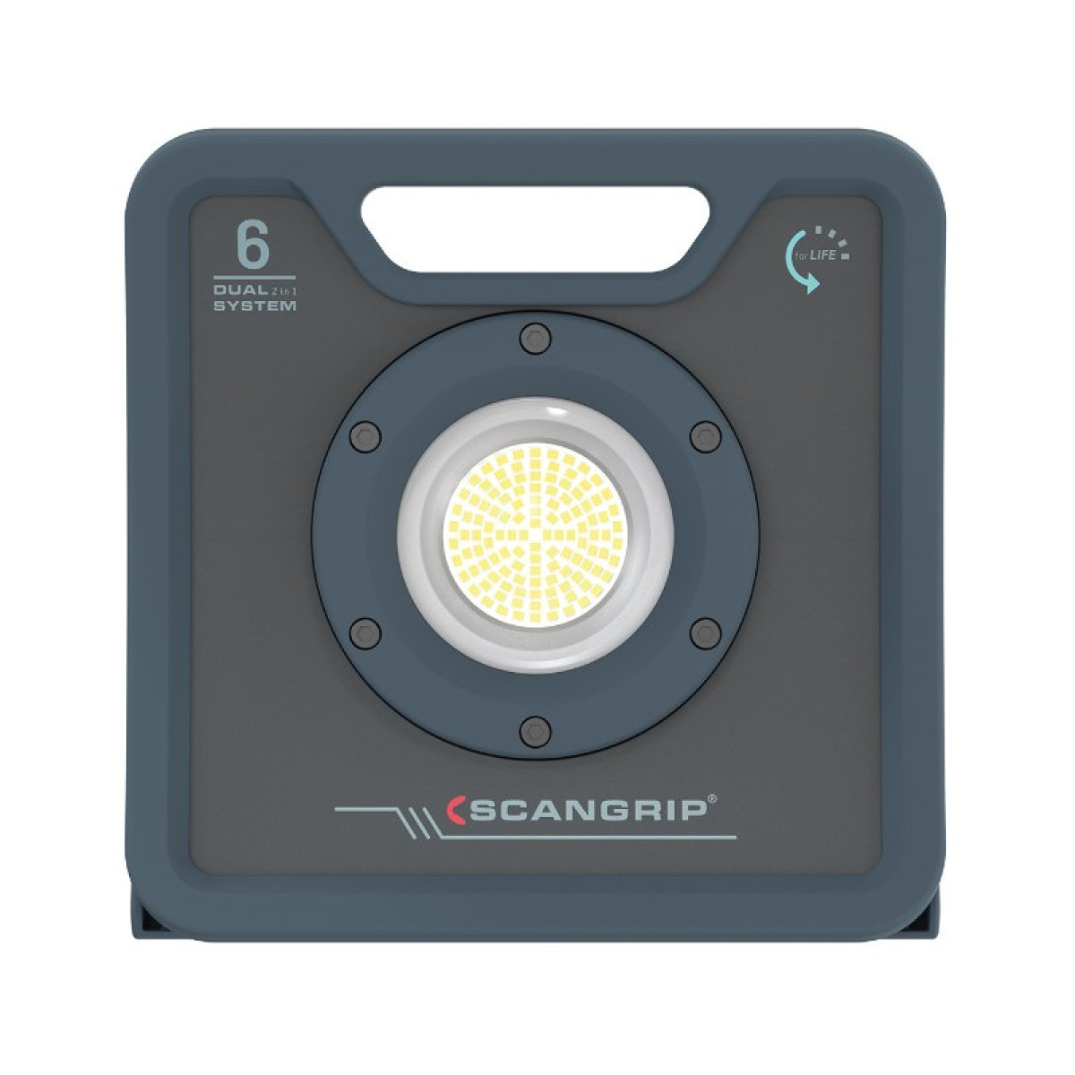 Прожектор переносной 6000 lumen NOVA 6 C+R for Life SCANGRIP (с сетевым кабелем и аккумулятором) (03.6205)