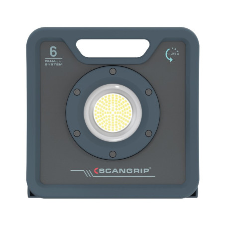 Прожектор переносной 6000 lumen NOVA 6 C+R for Life SCANGRIP (с сетевым кабелем и аккумулятором) (03.6205)