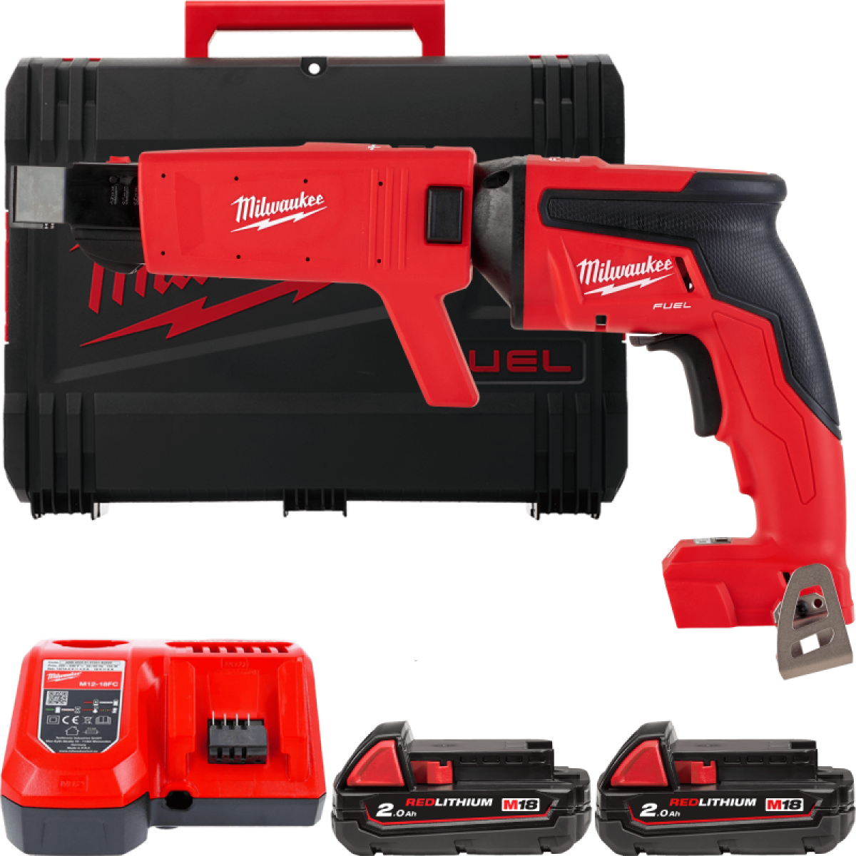 Аккумуляторный шуруповерт для гипсокартона MILWAUKEE M18 FSGC-202X FUEL (4933459199)