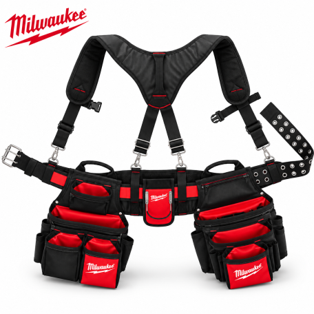Пояс розвантажувальний MILWAUKEE з підвіскою NEW, (4932500306)