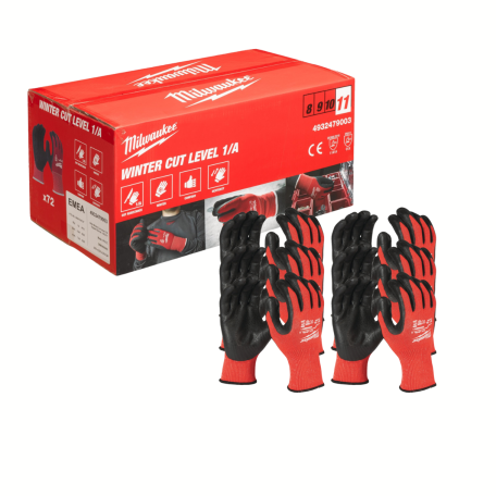Рабочие перчатки MILWAUKEE Cut Level 3/C, размер 11/XXL (144 пары) (4932479015)